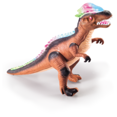 Робот Jia Qi Dinosaur с ДУ коричневый