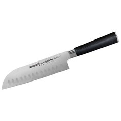 Нож кухонный стальной Сантоку Samura Mo-V SM-0094/K