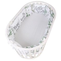 Forest kids Бортик в кровать Eden белый