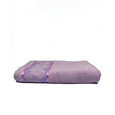 Полотенце банное Abu Dabi, хлопок, 70x140 см, сиреневый