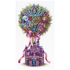 Набор для вышивания М.П.Студия "Девичьи грезы" 36х18 см