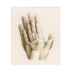 Набор для вышивания VERVACO "Руки" 25x20 см