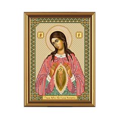Набор для вышивания "Новая Слобода" БогородицаПомощница в родах 13х17 см Nova Sloboda