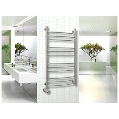 Электрический полотенцесушитель Роснерж Дуга L204010 100x50 групповой, ЛЕВЫЙ ТЭН