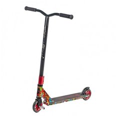 Самокат трюковой EXPLORE FLUBBER SUPER HIC WT (Красный/Граффити)