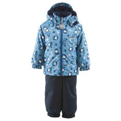 Комплект для мальчиков MONTY K19014-6788, Kerry, Размер 86, Цвет 6788-синий джинс с рисунком