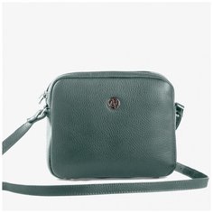 Клатч кожаный 129 Афина хаки Afina