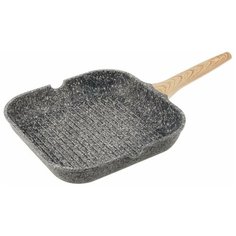 Сковорода-гриль Nadoba Mineralica 728420, 28х28 см, серый