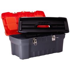 Ящик с органайзером BLOCKER Expert PC3732 56x28x23.5 см 22 серый/свинцовый