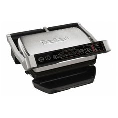 Гриль Tefal Optigrill GC706D34, нержавеющая сталь/черный
