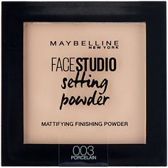 Maybelline New York Face Studio пудра компактная Setting Powder матирующая фиксирующая 003 porcelain