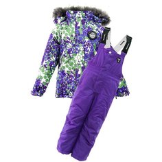 Комплект с полукомбинезоном Kuoma Nea/Janina размер 98, фиолетовый с белым