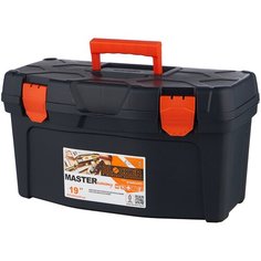 Ящик BLOCKER Master Economy BR6003 48.6x25.6x26 см 19 черный/оранжевый