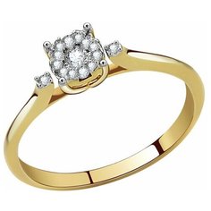 VALTERA Кольцо с бриллиантами 106259, размер 17.5