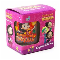 Кружка ND Play Сказочный Патруль Варя подарочная упаковка 282144, 250 мл, прозрачный/красный