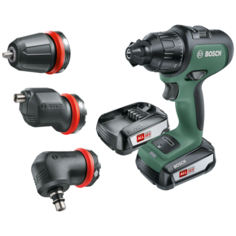 Аккумуляторная ударная дрель-шуруповерт BOSCH AdvancedImpact 18 2.5Ач х2 кейс комплект
