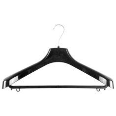 Вешалка Литопласт-Мед Костюмная №4Р черный