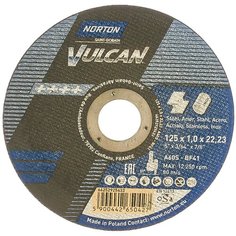 Диск отрезной Norton 66252925433, 125 мм 1 шт.