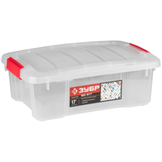 Ящик ЗУБР Мастер МХ 417 (38182-17) 44x29x16 см 17 прозрачный