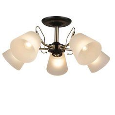 Люстра ЛасСветас 10858/5 AB+BK