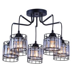 Люстра ЛасСветас 5722/5XA BK+CR