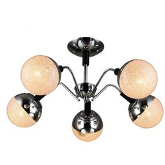 Люстра ЛасСветас 0274/5N BK+CR