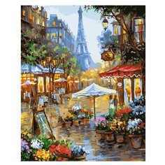 Картина по номерам Paintboy GX 25578 Цветы Парижа 40x50см
