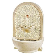 Декоративный садовый фонтан ЗОЛОТАЯ МОЗАИКА, искусственный камень, 54х36 см Kaemingk