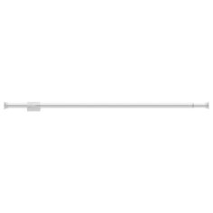 Карниз раздвижной алюминиевый, 2,5 м, серебро, PERFECTO LINEA (36-025003)