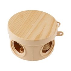 Коробка распаячная ОП 65х40мм, сосна, 4 мембр. вх. IP54 ЮПИТЕР (JP7113-05)