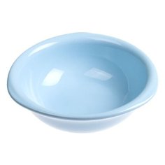 Салатник керамический, 156 мм, треугольный, серия Трабзон, голубой, PERFECTO LINEA (Супер цена!) (18-316405)