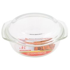 Кастрюля из жаропрочного стекла, 1.5 л, с крышкой, 234х207х100 см, PERFECTO LINEA (11-150010)