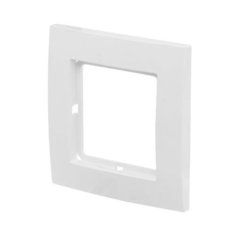 Рамка 1-местная белая, Стандарт, Юпитер (KD-1-Б) (JP7422-05) (ЮПИТЕР)