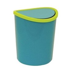 Контейнер для мусора настольный 1.6л (бирюзовый) (М2490) (IDEA)