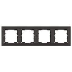 Рамка 4-ая горизонтальная черная, DARIA, MUTLUSAN (2120 800 1484)