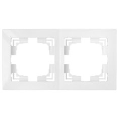 Рамка 2-местная белая, Уют, Bylectrica (ЮЛИГ.735212.280) (BYLECTRICA)