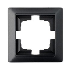 Рамка 1-местная графит, Стиль, Bylectrica (ЮЛИГ.735212.206гр) (BYLECTRICA)