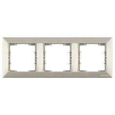 Рамка 3-ая горизонтальная титан, DARIA, MUTLUSAN (2120 800 1383)