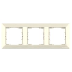 Рамка 3-ая горизонтальная кремовая, DARIA, MUTLUSAN (2120 800 1302)