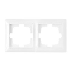 Рамка 2-местная белая, Стиль, Bylectrica (ЮЛИГ.735212.215) (BYLECTRICA)