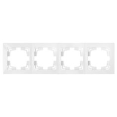 Рамка 4-местная белая, Уют, Bylectrica (ЮЛИГ.735212.282) (BYLECTRICA)
