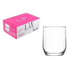 Набор стаканов для виски, 6 шт., 315 мл, серия Sude, LAV (LV-SUD15F)