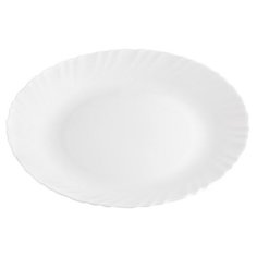 Тарелка обеденная стеклокерамическая, 250 мм, круглая, серия Classique (Классик), DIVA LA OPALA (Collection Classique) (13-125028)