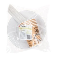 Набор посуды биоразлагаемой , серия ECO, PERFECTO LINEA (47-170006)