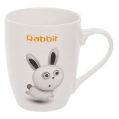 Кружка керамическая, 360 мл, Мульт Кролик, PERFECTO LINEA (30-033620)