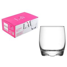 Набор стаканов для виски, 6 шт., 290 мл, серия Adora, LAV (LV-ADR15F)