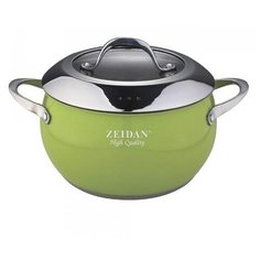Кастрюля со стеклянной крышкой Zeidan