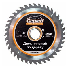 Диск пильный 300х32 мм 48 зуб. по дереву GEPARD (твердоспл. зуб) (GP0905-48) Gepard.