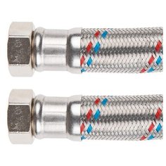 Подводка гибкая для воды гайка 1" - гайка 1" 40см AV Engineering (AVE20640)