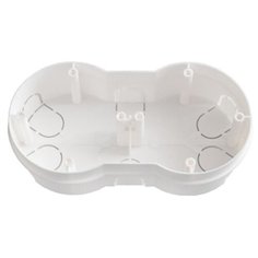 Коробка распаечная (монтажная) КМ-228 BYLECTRICA (Для бетона и кирпича.Двухместная.150х79х41,5 мм) (К-228)